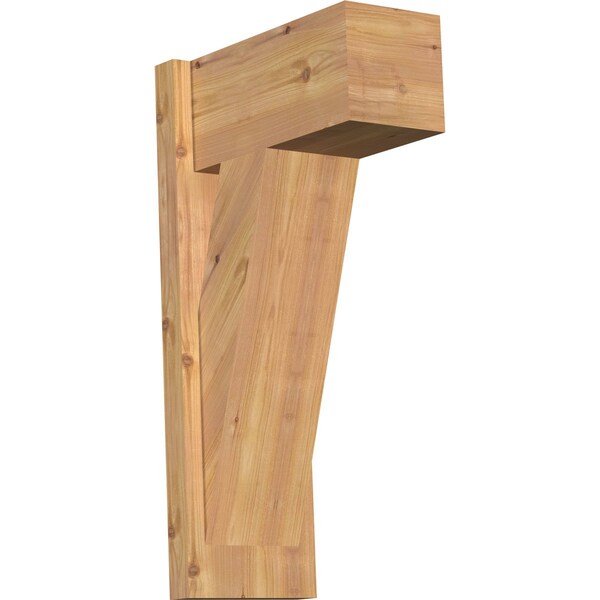 Ekena Millwork Traditional Block Smooth Outlooker, Western Red Cedar, 7 1/2"W x 14"D x 26"H OUT08X14X26TRA05SWR - main